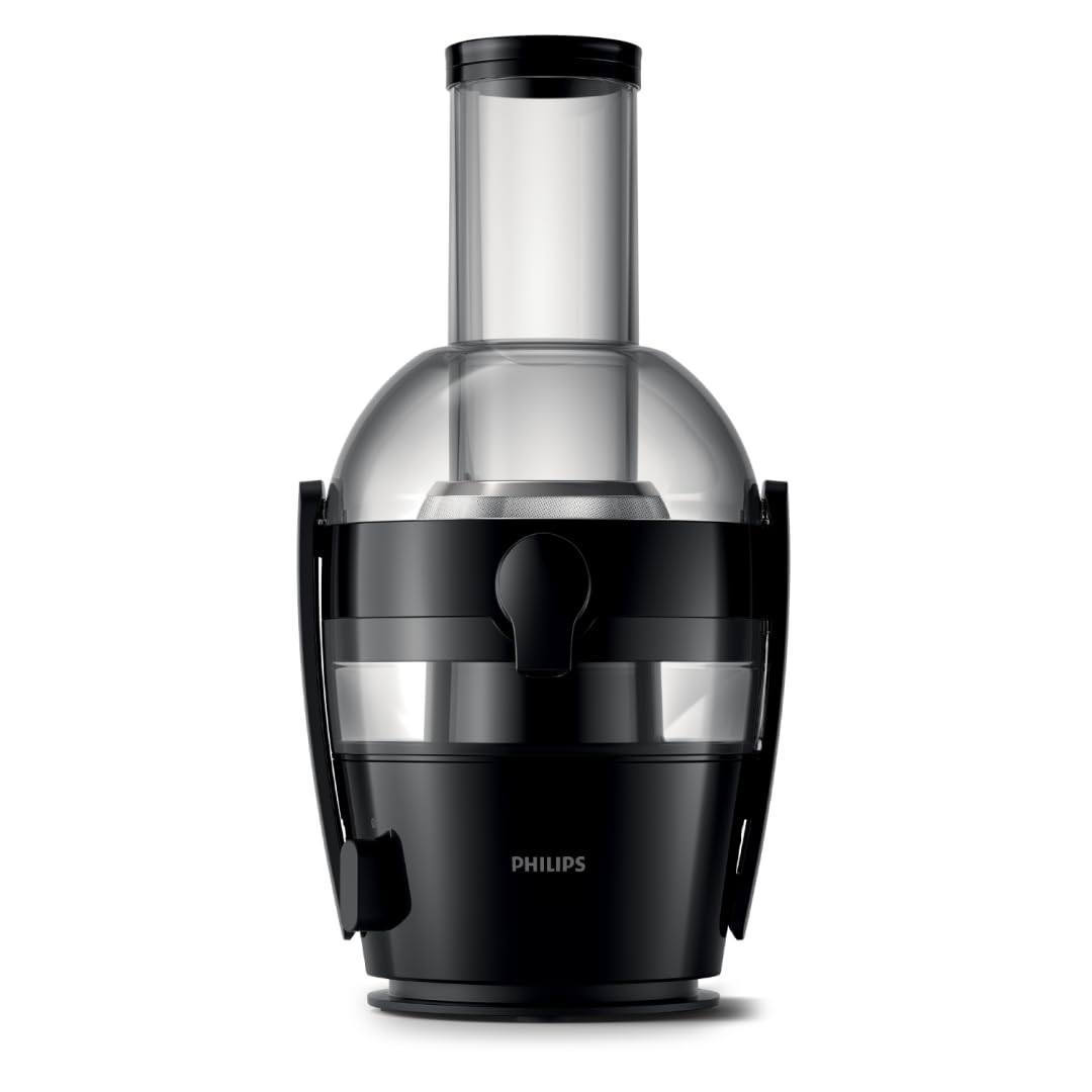 Philips 3000 Series Entsafter – XXL-Einfüllschacht, FibreBoost-Technologie, QuickClean, 2L Kapazität, 1100W leistungsstarker Motor für frischen & fruchtfleischreichen Saft (HR1921/20)