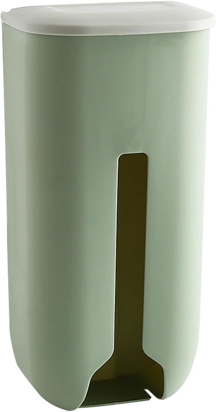 Generic Robuster Einkaufstütenhalter, Einfache Installation, Langlebiges Material für die Küche, Multifunktionaler Einsatz, Plastiktütenspender (Nordisches Grün)