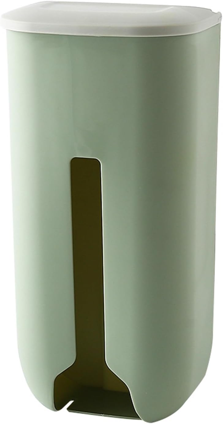 Generic Robuster Einkaufstütenhalter, Einfache Installation, Langlebiges Material für die Küche, Multifunktionaler Einsatz, Plastiktütenspender (Nordisches Grün)