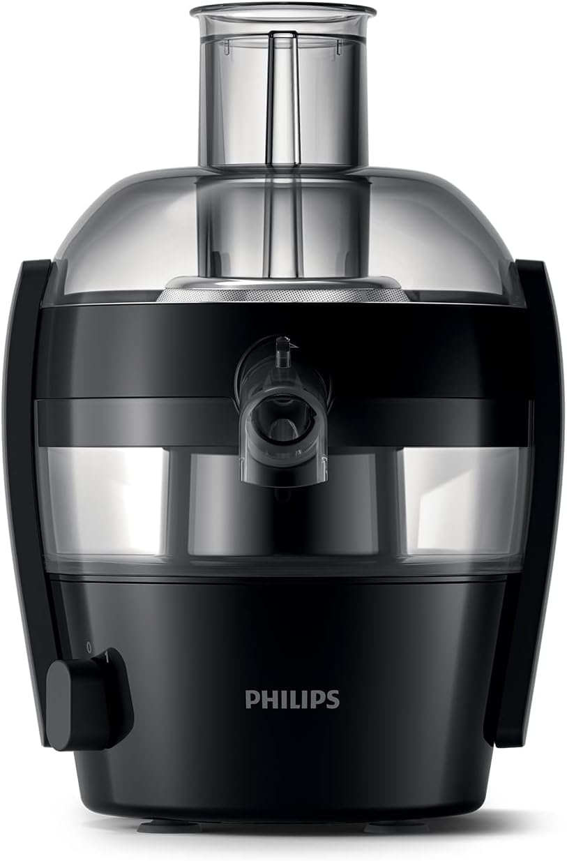 Philips 3000 Series Entsafter – XXL-Einfüllschacht, FibreBoost-Technologie, QuickClean, 2L Kapazität, 1100W leistungsstarker Motor für frischen & fruchtfleischreichen Saft (HR1921/20)