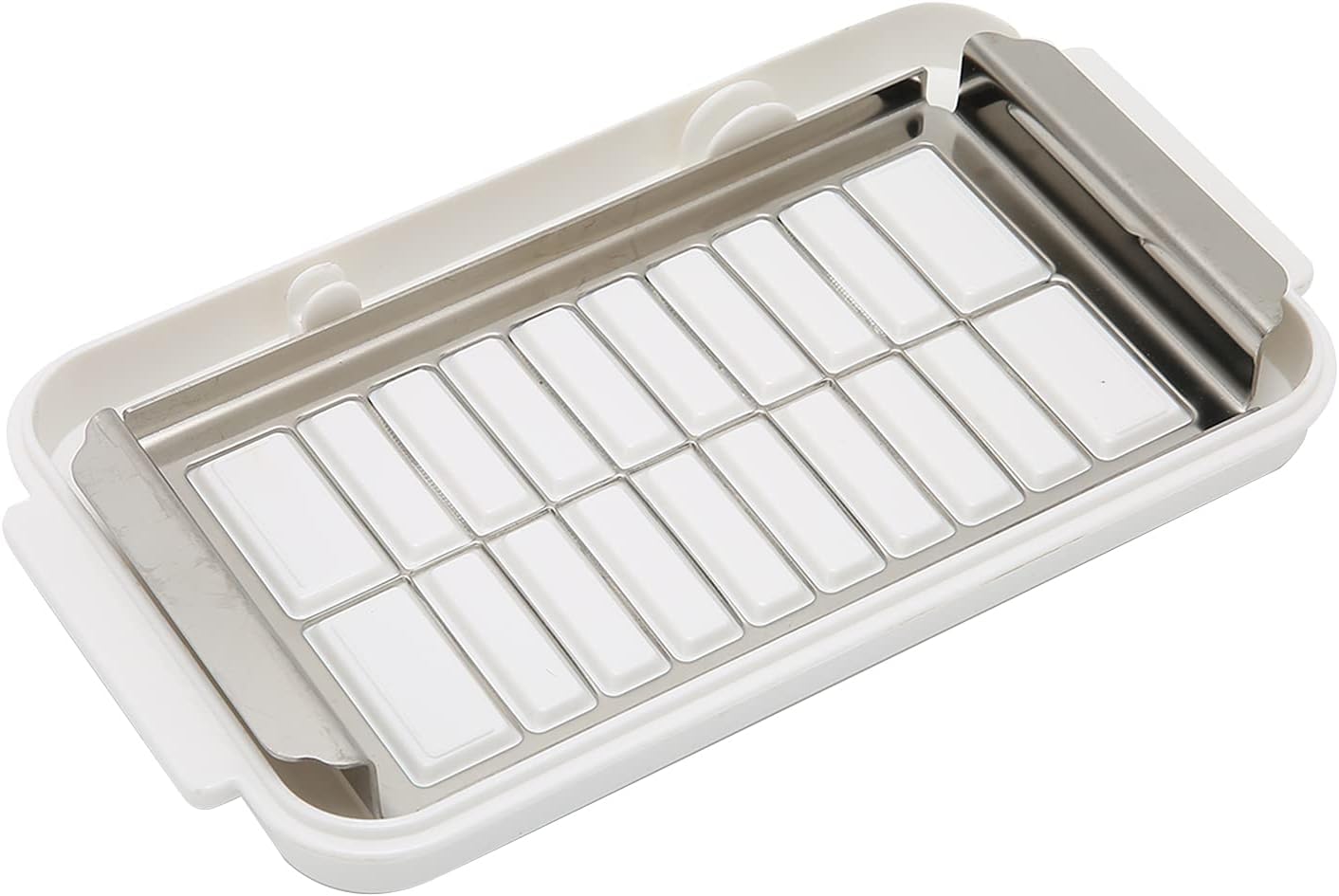 Generic Butterschneiderbox aus Edelstahl mit Schnellschneidefunktion für die Küche, Käseaufbewahrungsbehälter für den Heimgebrauch (#1)