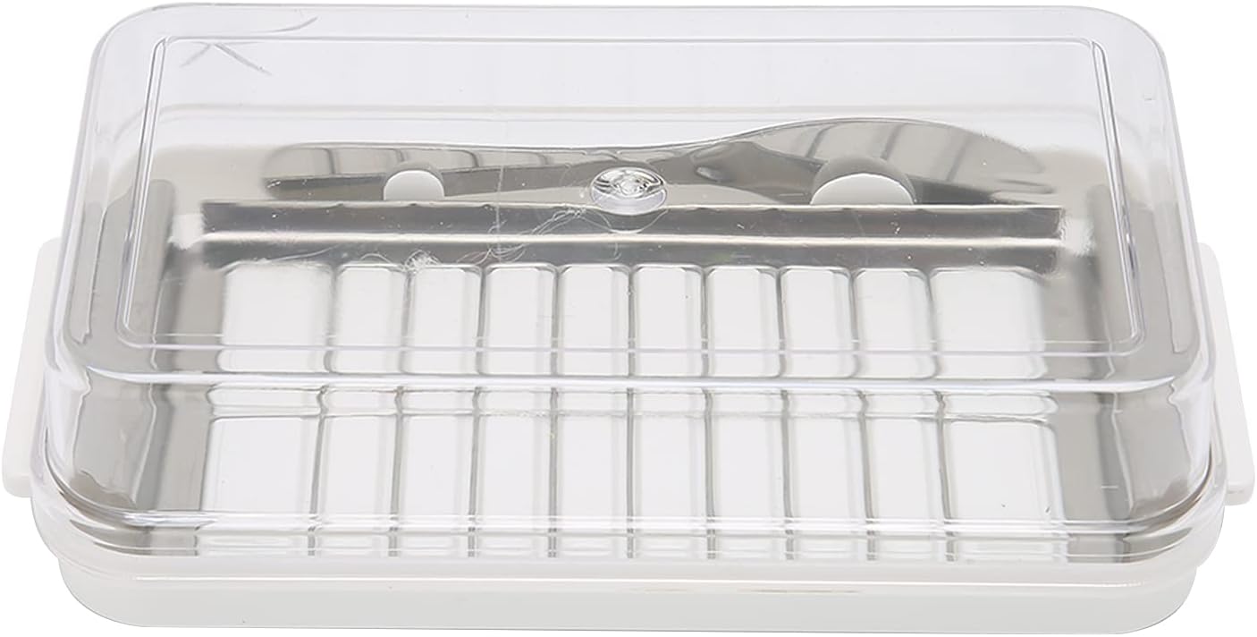 Generic Butterschneiderbox aus Edelstahl mit Schnellschneidefunktion für die Küche, Käseaufbewahrungsbehälter für den Heimgebrauch (#1)