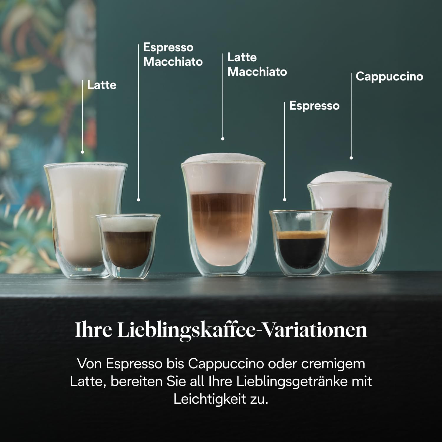 De'Longhi Dedica Style - Perfetto Kompakte Siebträgermaschine Espressomaschine mit Tasten, manuellem Milchaufschäumer für Espresso und Cappuccino, ESE Pad geeignet, 15cm breit, Metall (EC685.M)