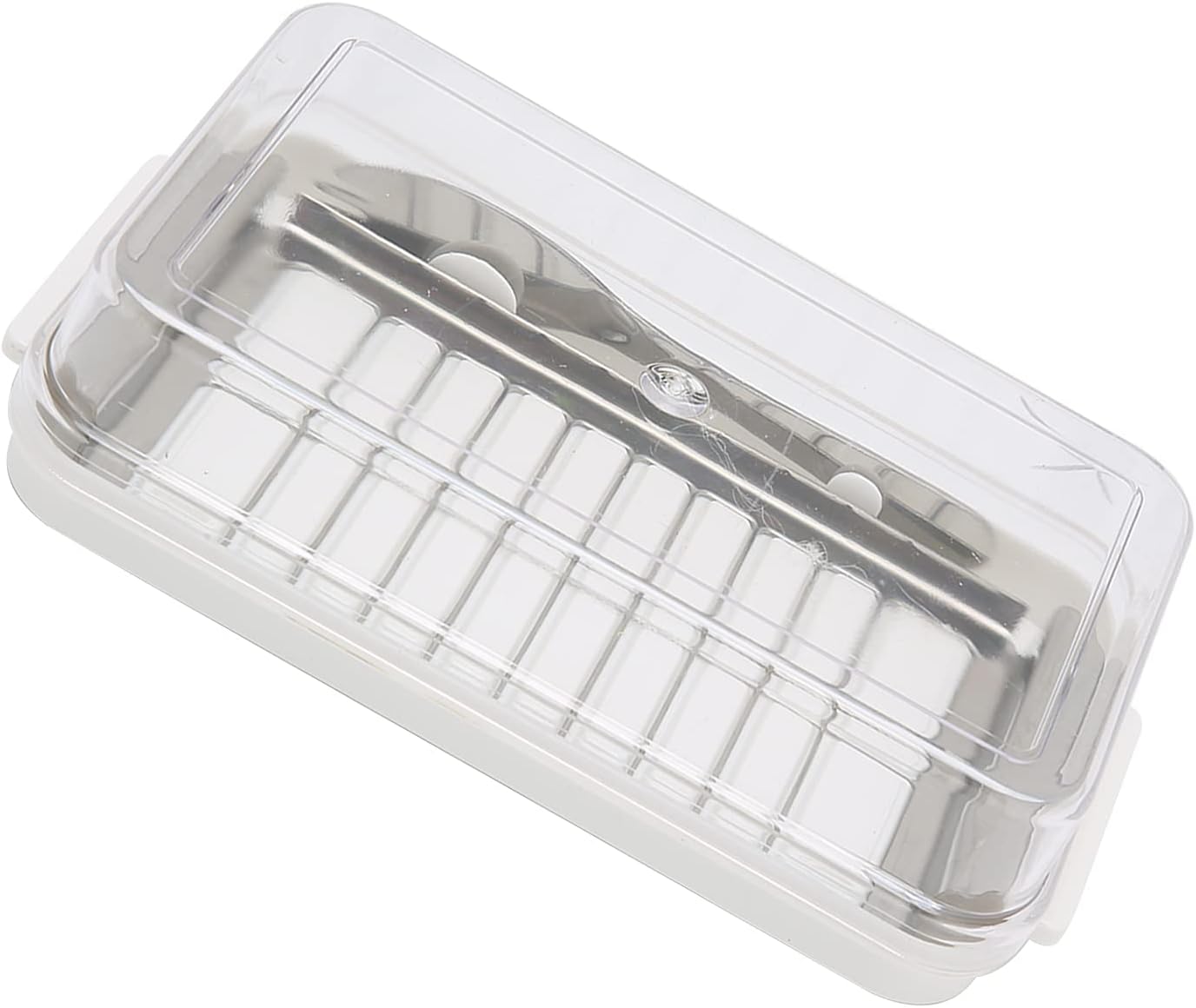 Generic Butterschneiderbox aus Edelstahl mit Schnellschneidefunktion für die Küche, Käseaufbewahrungsbehälter für den Heimgebrauch (#1)