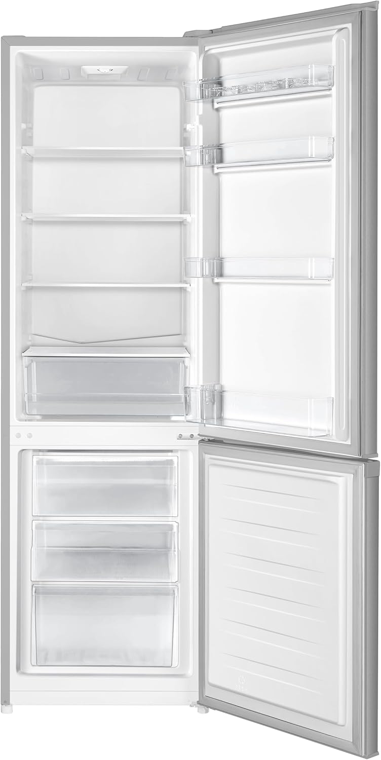 Gorenje RK 4182 PS4 Kühl-Gefrier-Kombination/ Höhe 180 cm/ Kühlen 198 L/ Gefrieren 66 L/ Gemüsefach/ 39dB/ LED Beleuchtung/ HxBxT: 180 x 55 x 55,7 cm / Grau