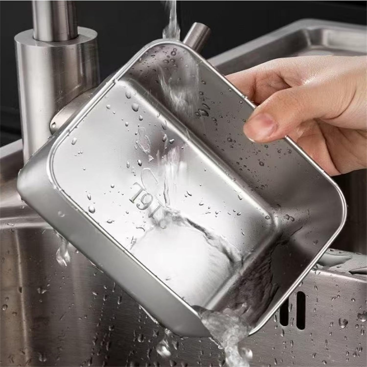 10 Stück Frischhaltedosen-Set, 590 ml Edelstahl Vorratsdosen mit Deckel Luftdicht, Vorratsbehälter Set, Aufbewahrungsboxen, Vorratsdose, Organizer Küche, BPA-Frei, spülmaschinen, gefrier (10)