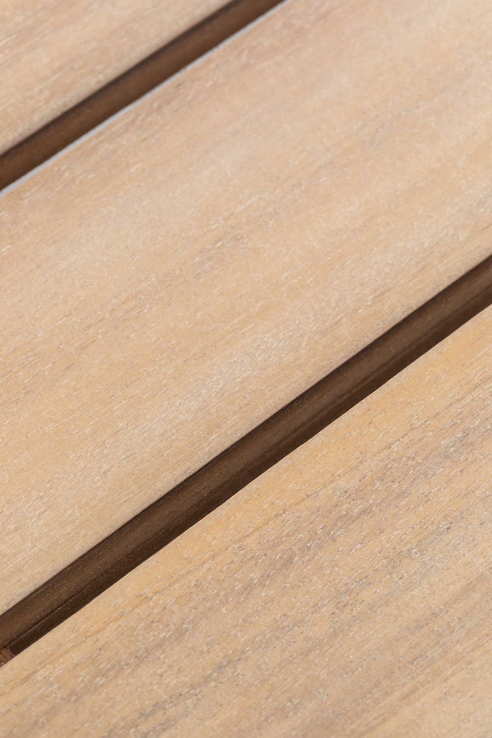 SKLUM Kaela-Set mit rechteckigem Tisch (180 x 90 cm) und 6 Gartenstühlen aus Akazienholz